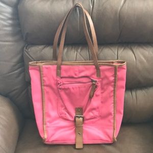 Pink Bath and Body Works purse